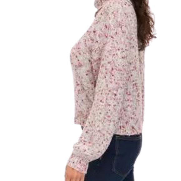 NWT True Craft Pink Turtleneck Sweater Size M Womens - Picture 3 of 3